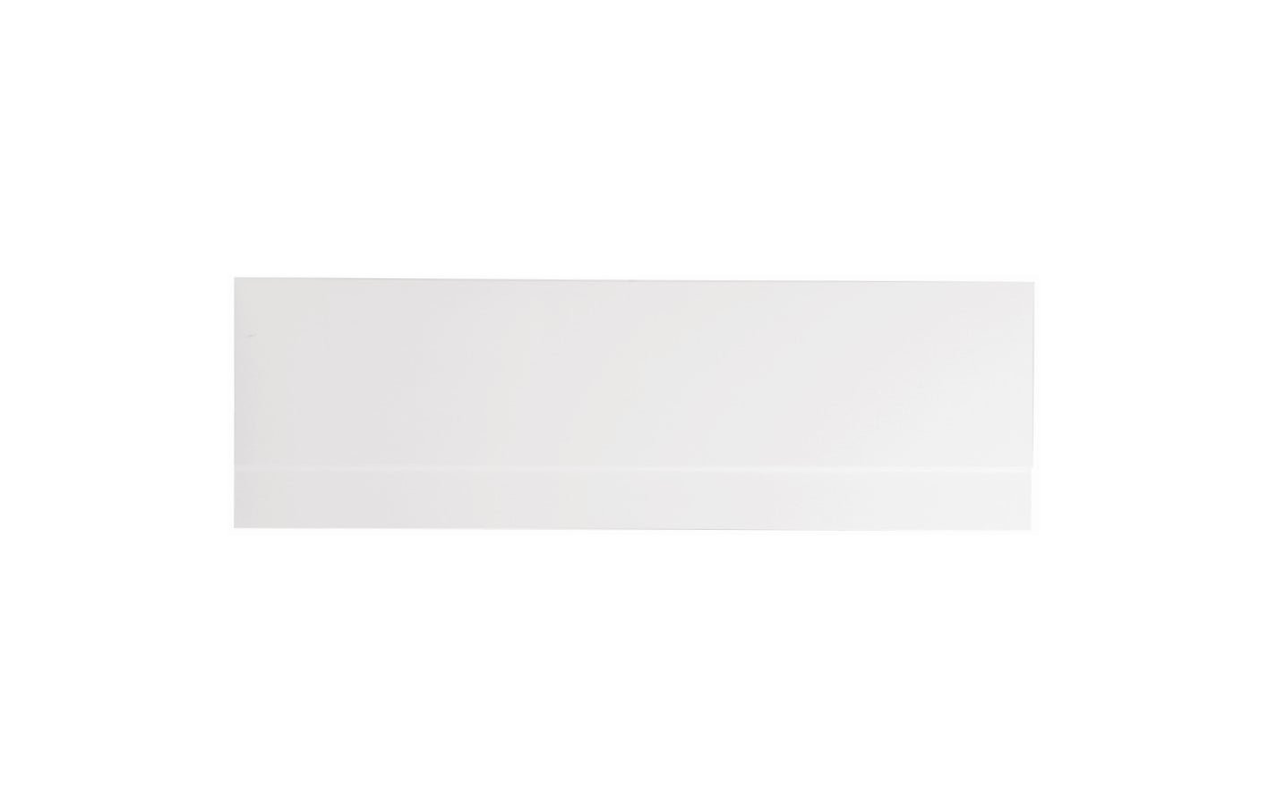 1700mm 2 Piece Mouldwood Front Panel White