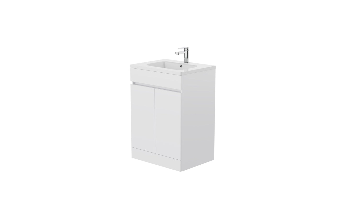Atlantis 600mm Vanity Unit Only L Shape