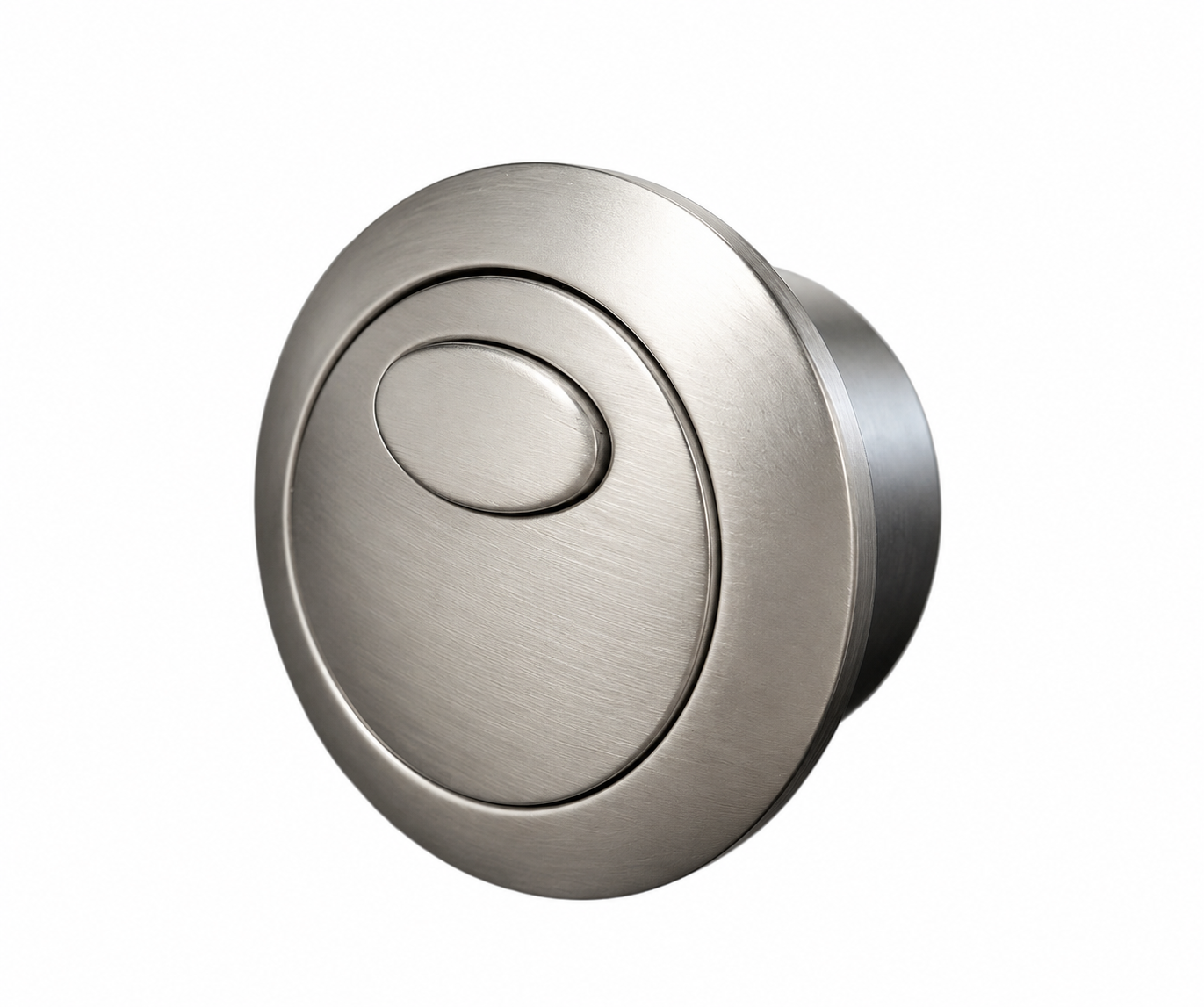Brushed Nickel Kameo Cistern Button