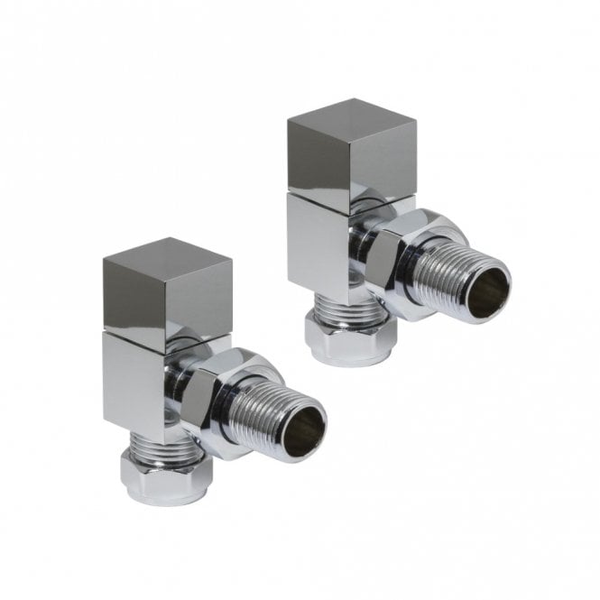 Cube Angled Valve (Pair)