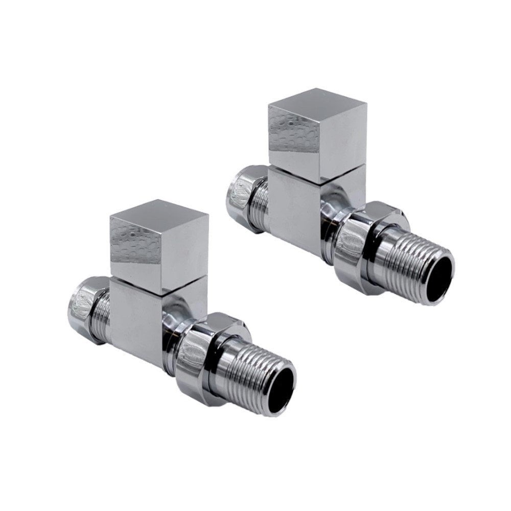 Cube Straight Valve (Pair)