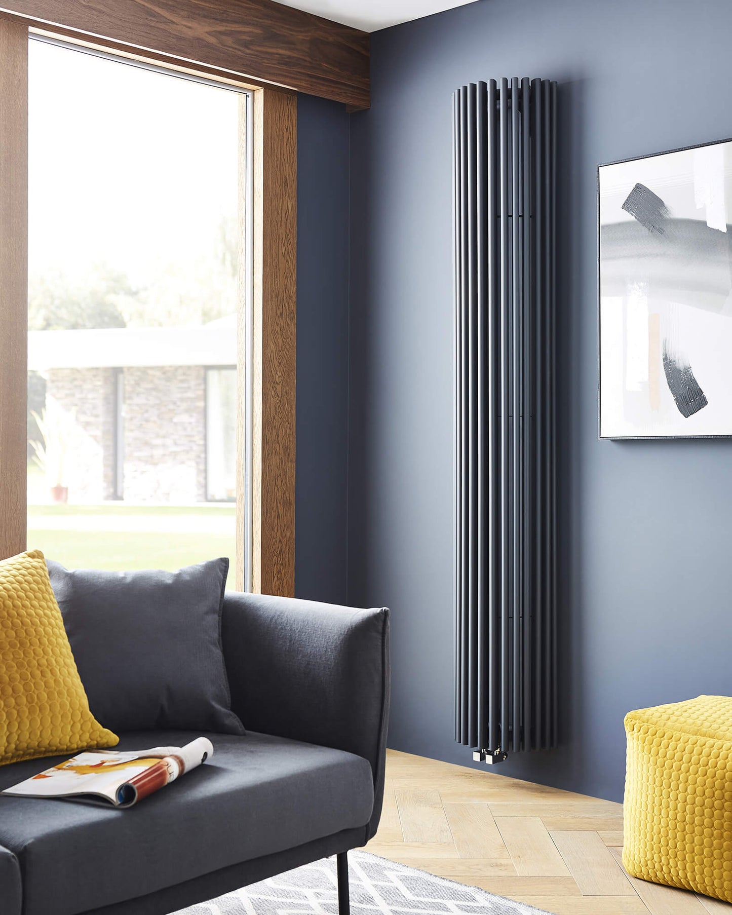Cincinnati Design Radiator 351mm x 2000mm - Anthracite