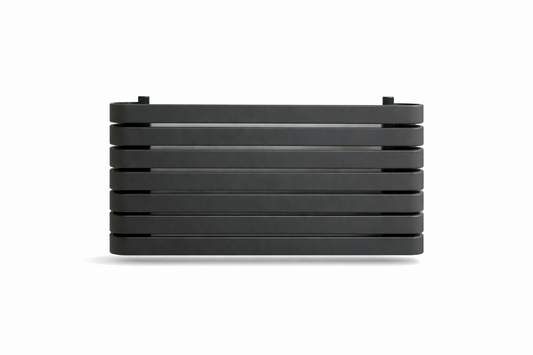 Denver 500x1000 Designer Rail Textured Grey