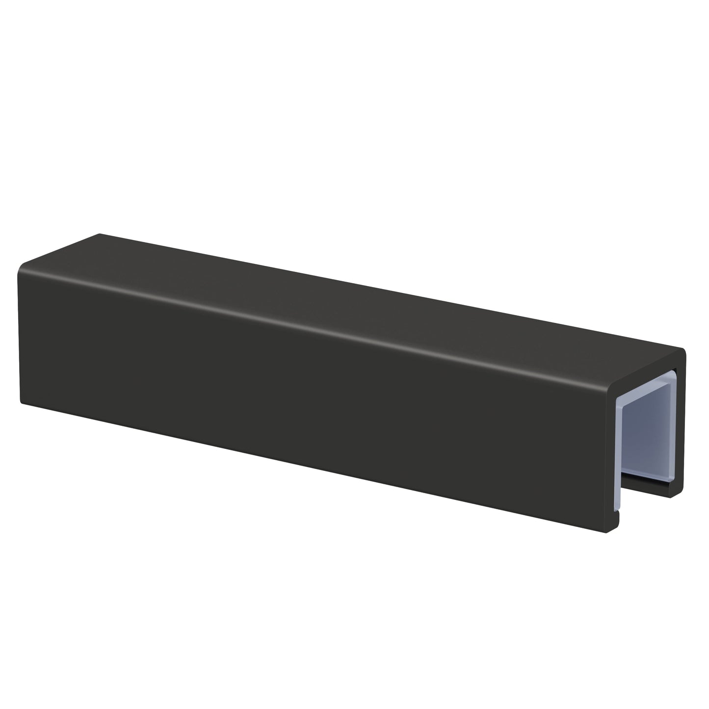 Wetroom Glass Decorative Edge 2mtr Black