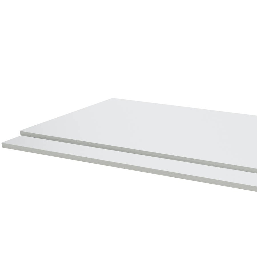 Purity 800mm 2 Piece End Panel White