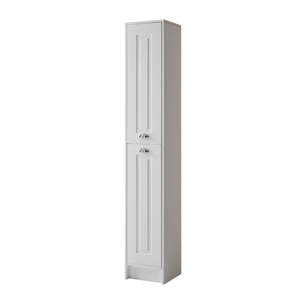 Astley Tall Side Unit Matt White