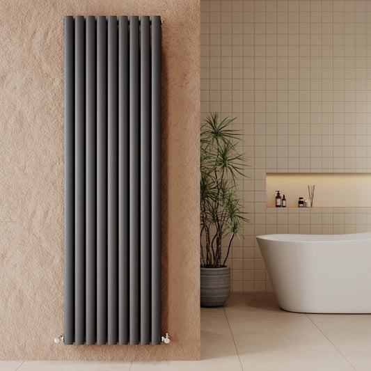 Vertical Double Panel Radiator 1800 x 528mm