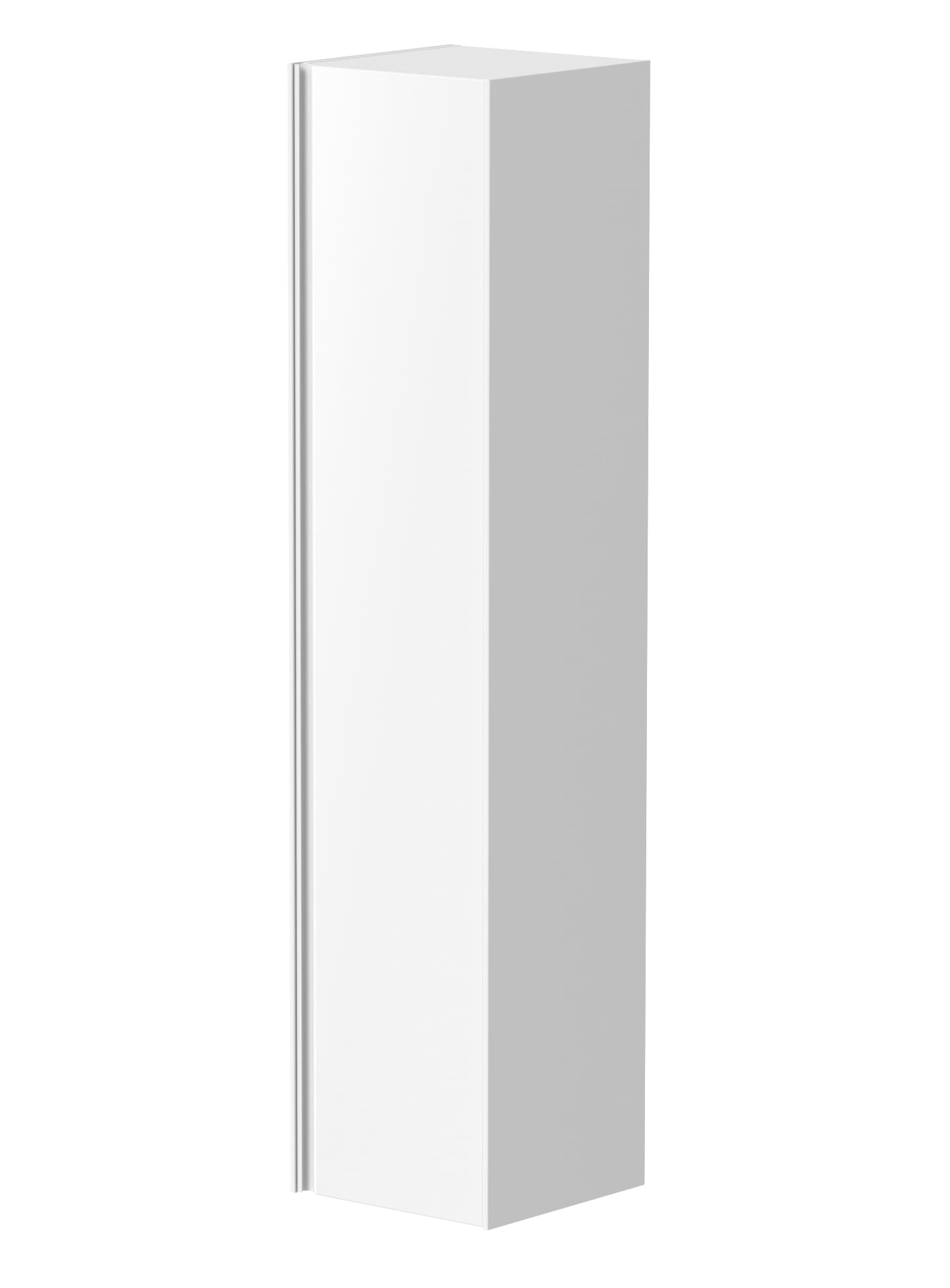 Moon Wall Mounted Tall Unit Matt White