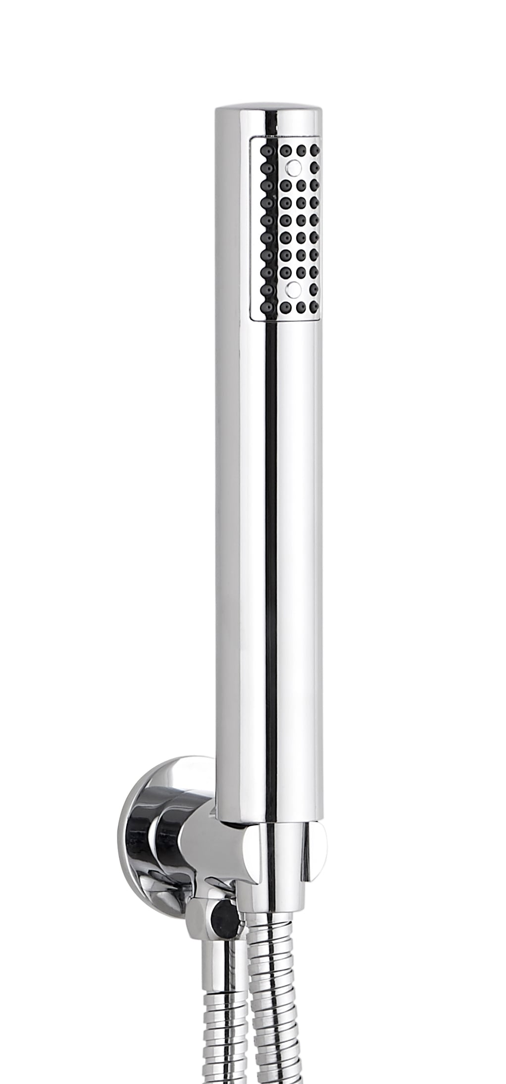 Round Outlet Elbow with Wall Bracket Flex & Handset