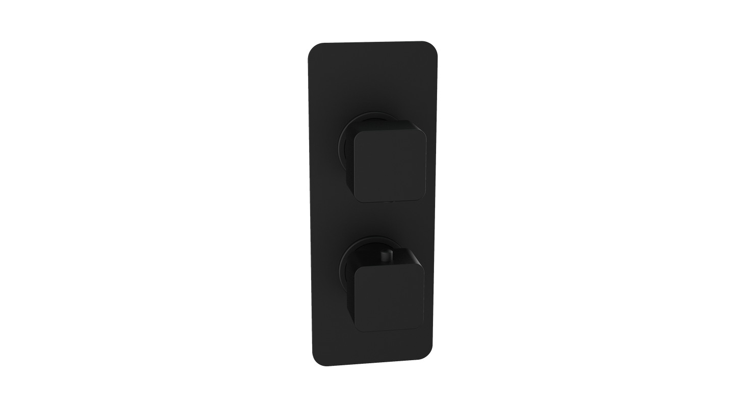 Kolt Concealed Shower Valve (Single Outlet) Matt Black