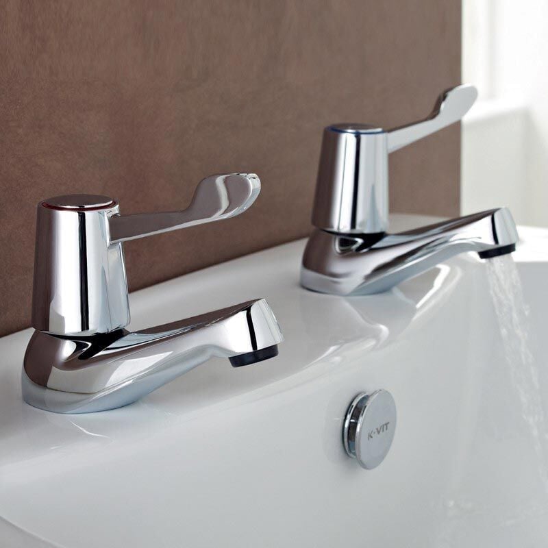 Leva 3/4" Bath Taps (Pair)