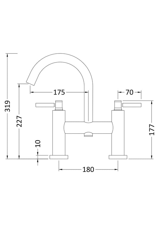 Tec Lever Bath Filler