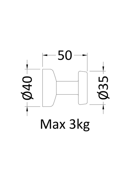 Magnetic Robe Hook