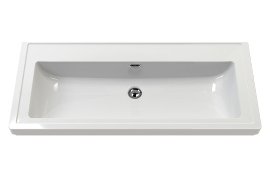 Lille 600mm Wall Hung 2-Drawer Vanity with Basin - 0 Tap Hole