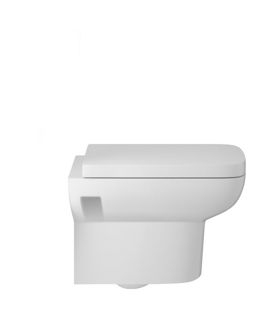 Hudson Reed Arlo Square Wall Hung Toilet Including Seat
