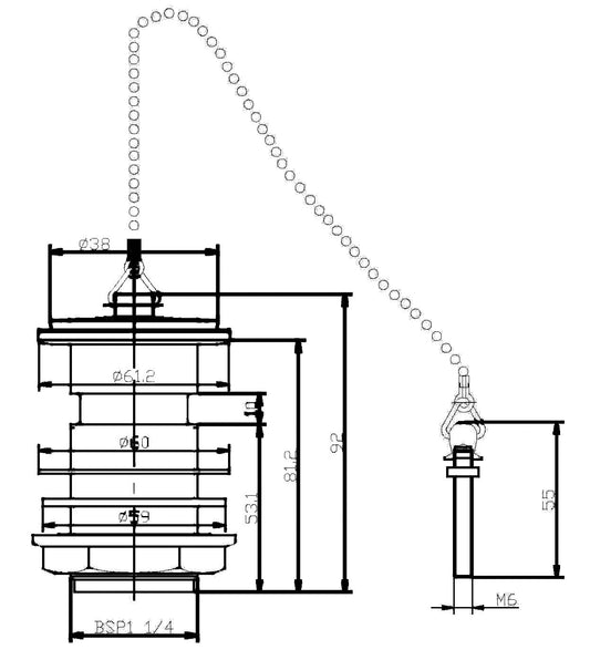 Wastes & Extras Basin Waste