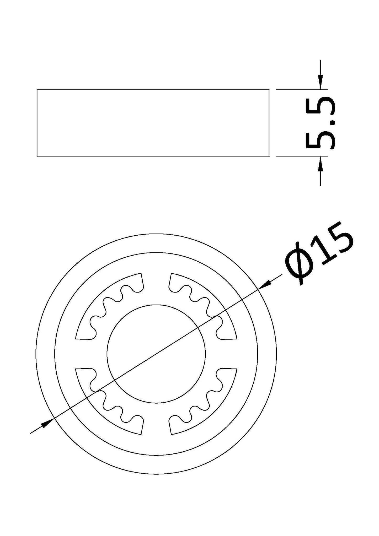 Wastes & Extras Flow Regulator