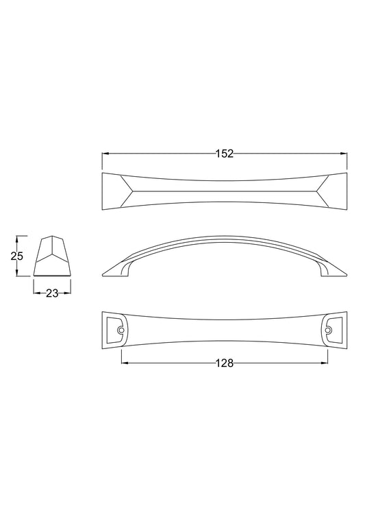 Bow Handle 128mm