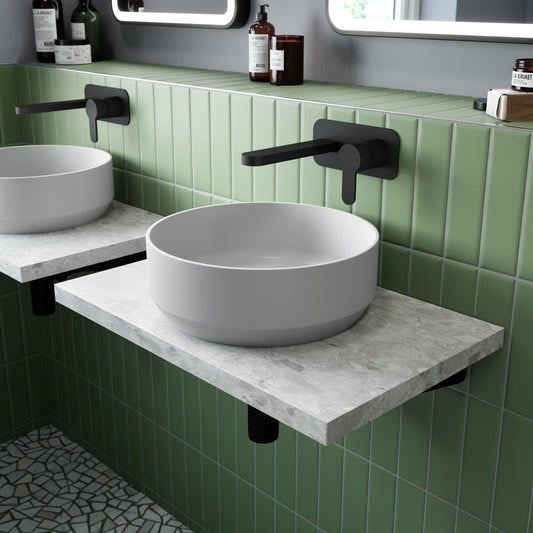 Luxe Round Vessel 350 x 350 x 120mm