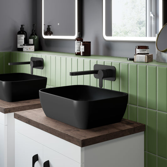Luxe Square Vessel 455 x 325 x 135mm