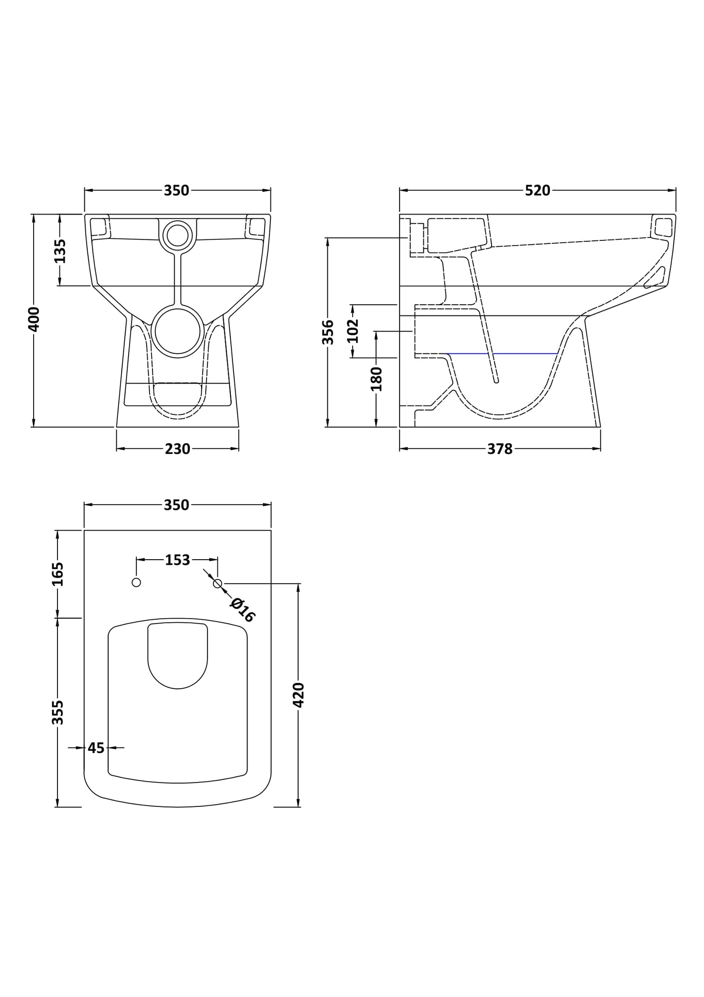 Back to Wall Pan
