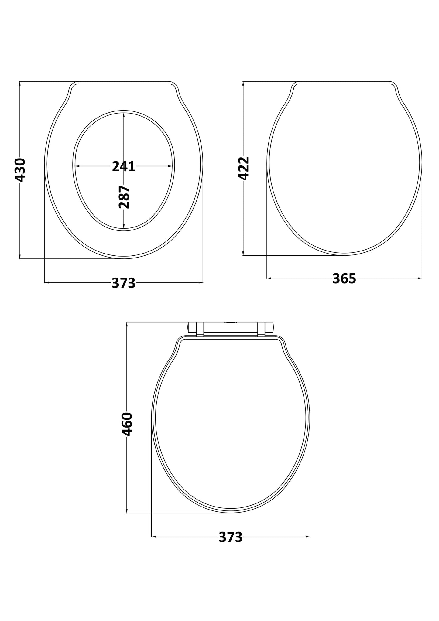Toilet Seats Chancery Toilet Seat