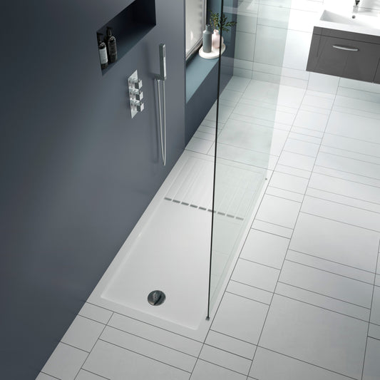 Rectangular Walk-In Slimline Shower Tray 1700 x 700mm