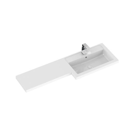 Hudson Reed Fusion 1200mm Right Hand Floor Standing 2 Door Vanity Basin Combination