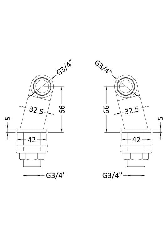 Wastes & Extras Inlet Leg