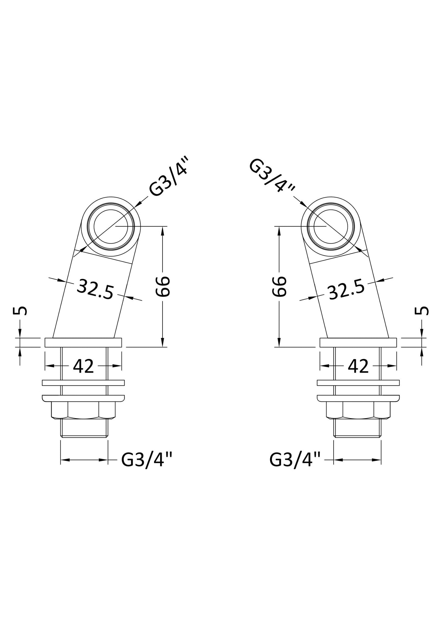 Wastes & Extras Inlet Leg
