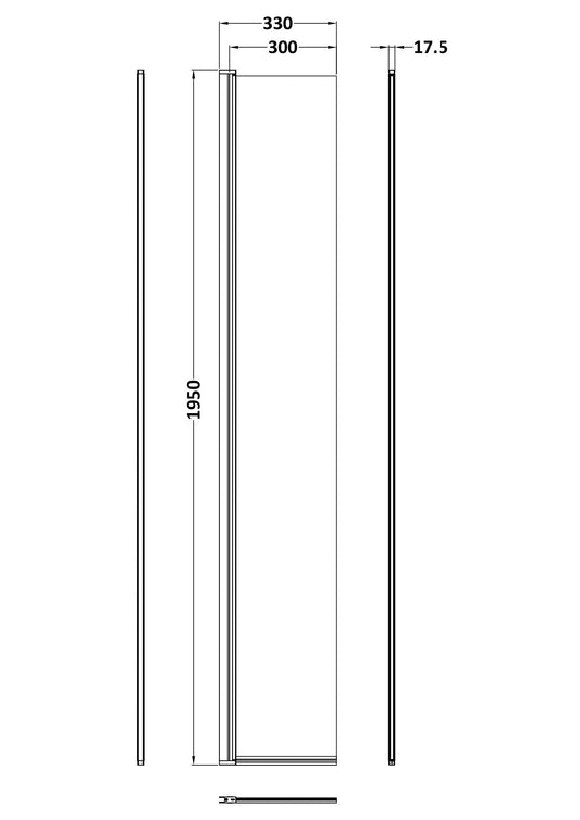300mm Hinged Flipper Screen