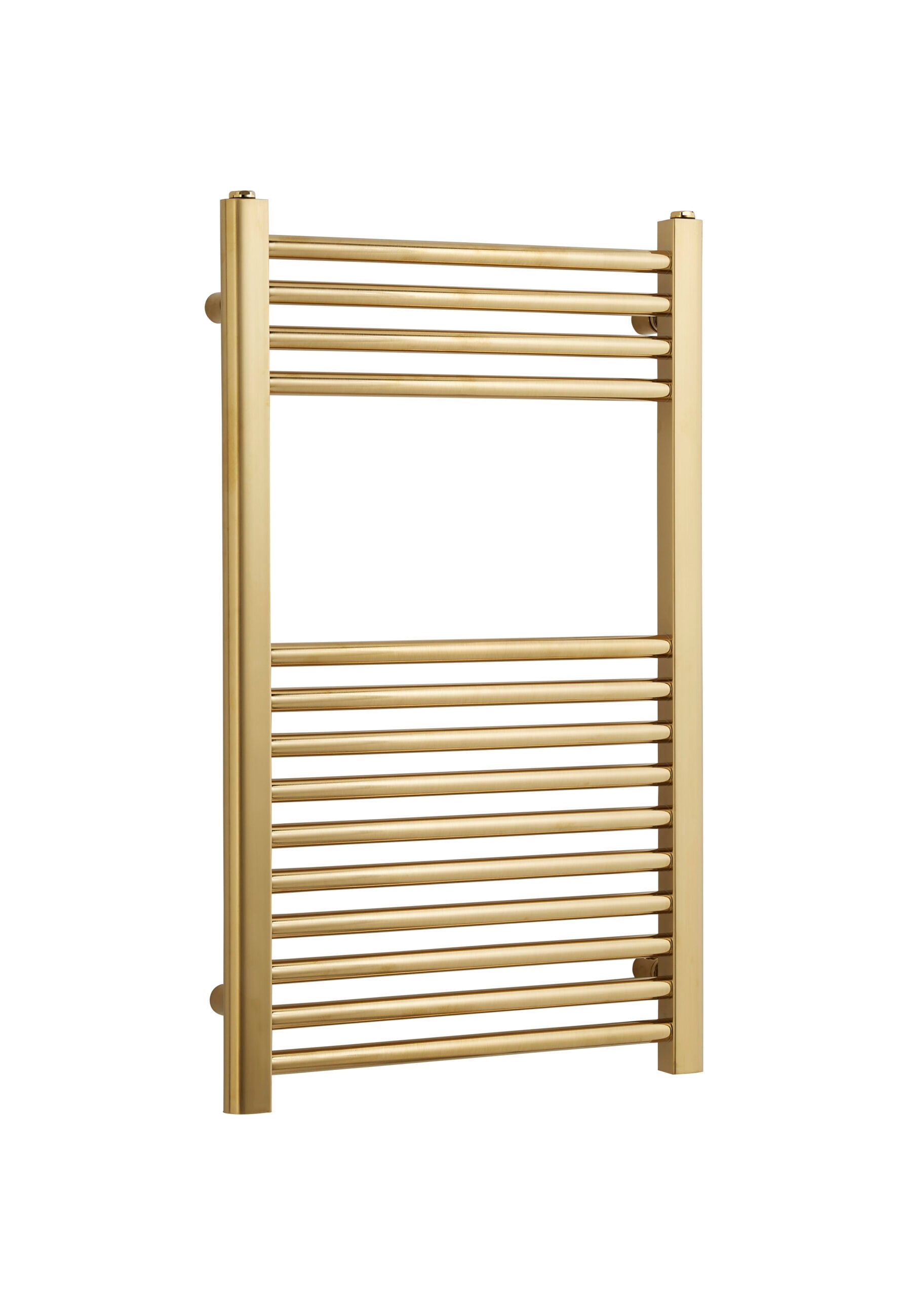 22mm Straight Towel Rail 500mm x 800mm - Brushed Brass