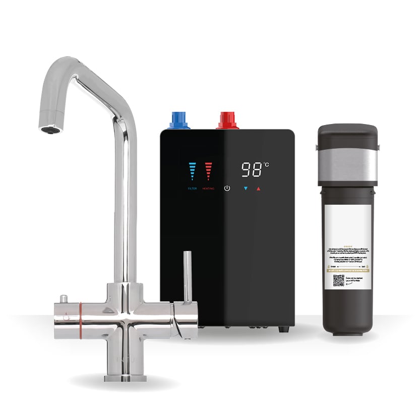 Brewmaster Chrome 3-1 square tap with digital tank