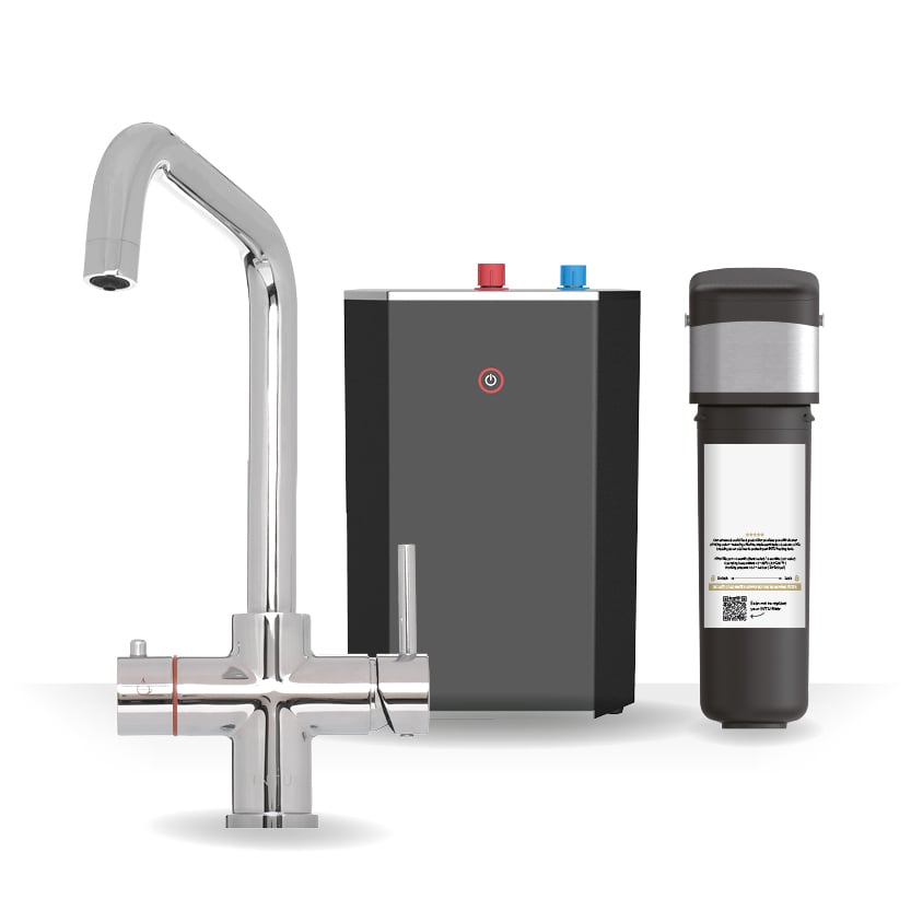 Brewmaster Chrome 3-1 square tap with standard tank