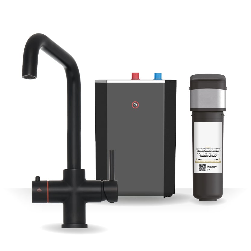 Brewmaster Matt Black 3-1 square tap with standard tank