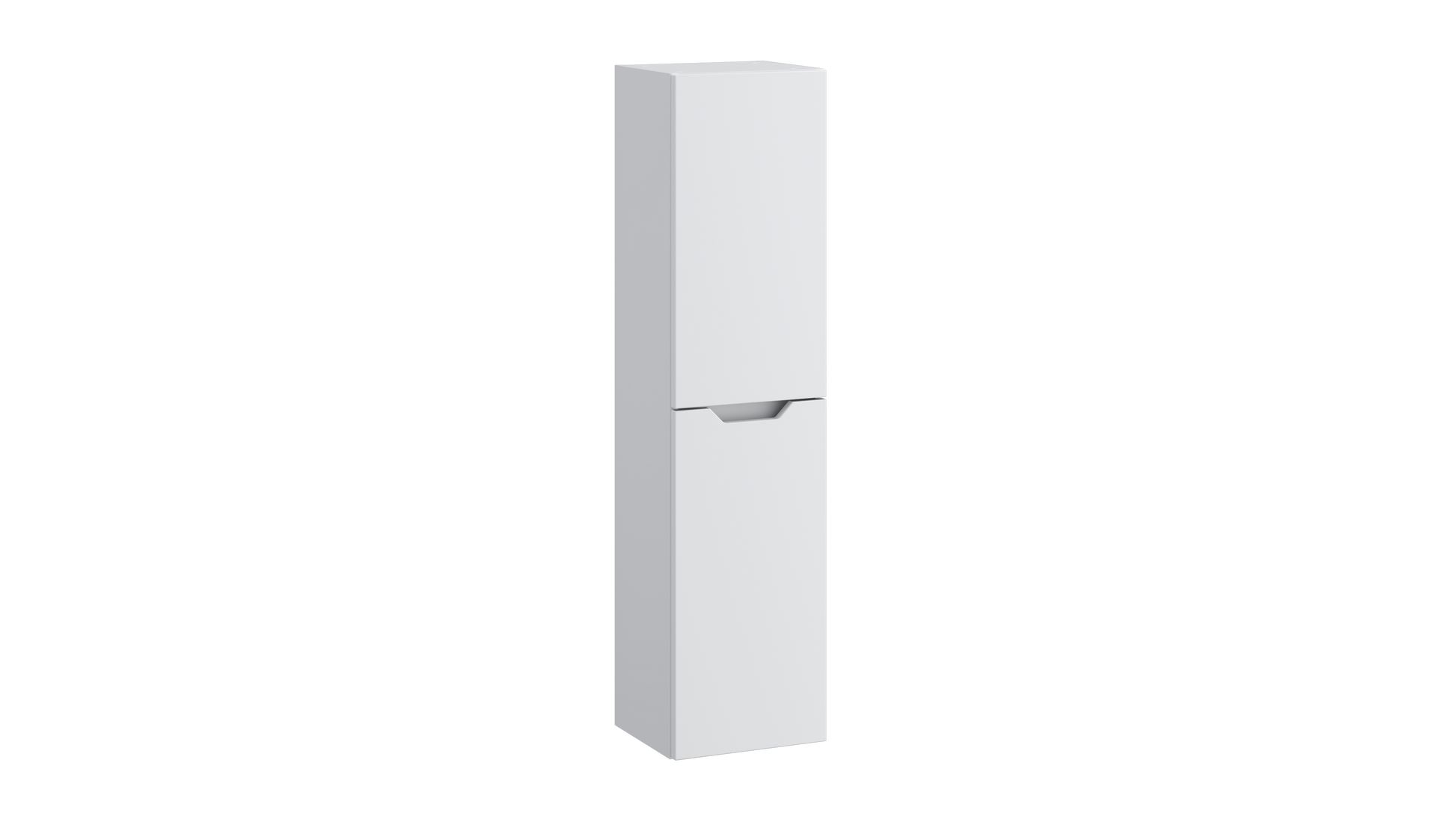 Urban Wall Hung Tall Unit Matt White