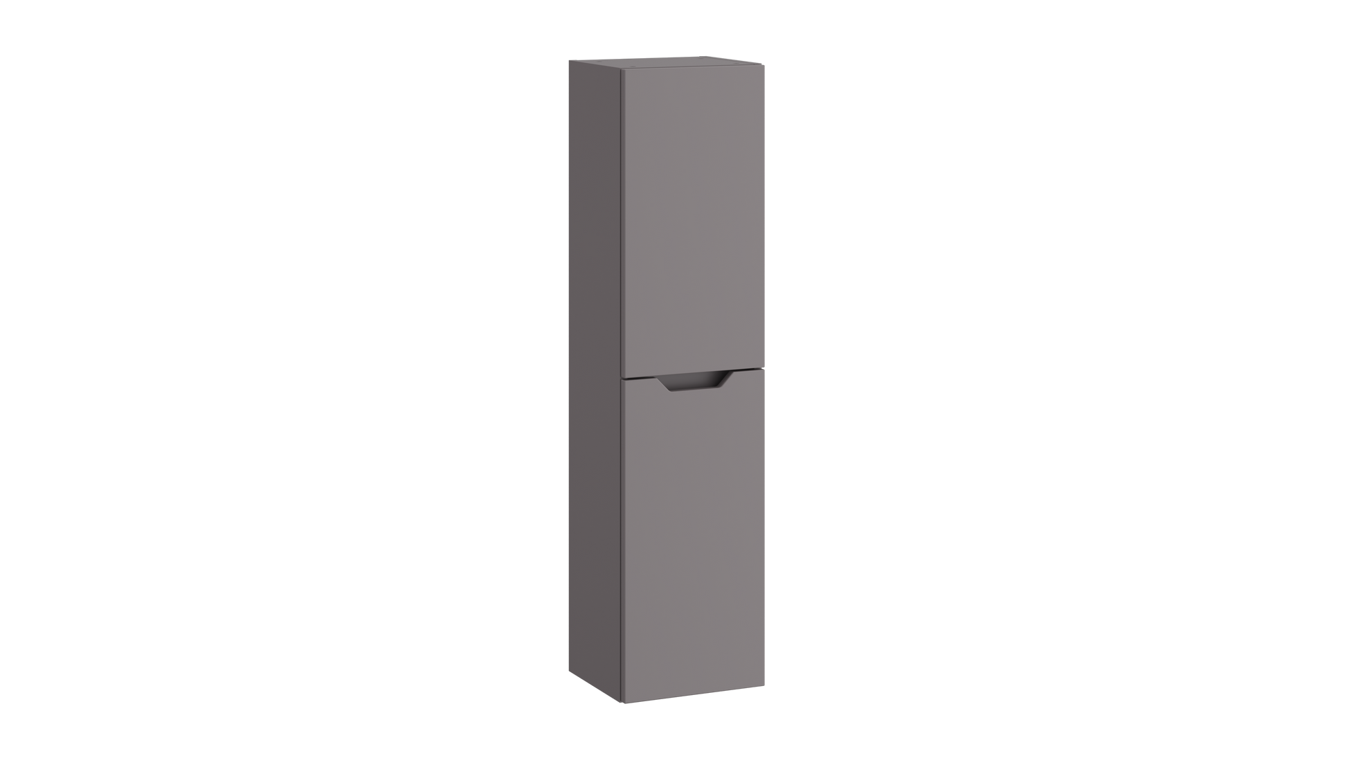 Urban Wall Hung Tall Unit Slate Grey