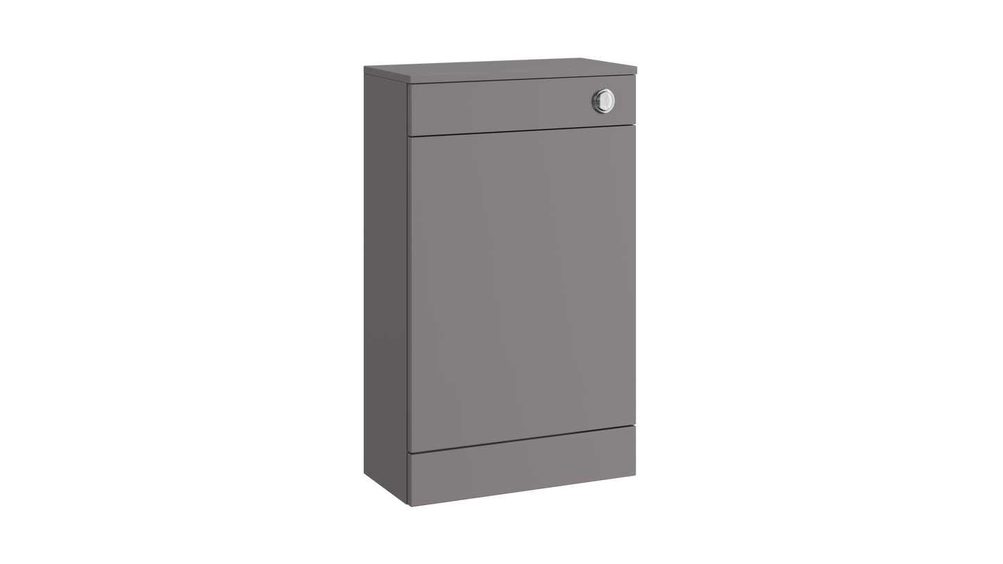 Dove 500mm WC Unit Slate Grey