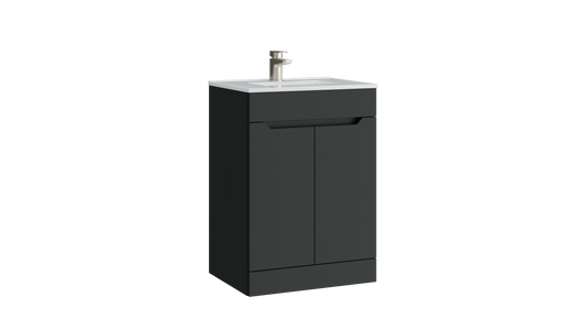 Urban 600mm 2 Door Floor Standing Unit Matt Anthracite