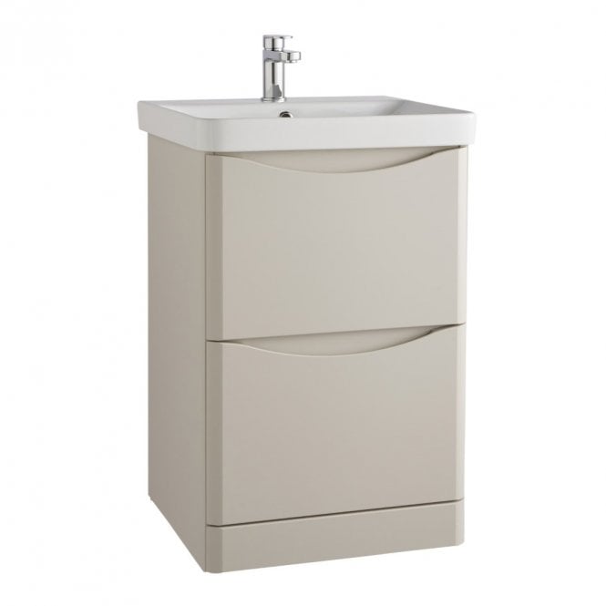 Arc 600x460mm Floor Standing Unit Matt Cashmere
