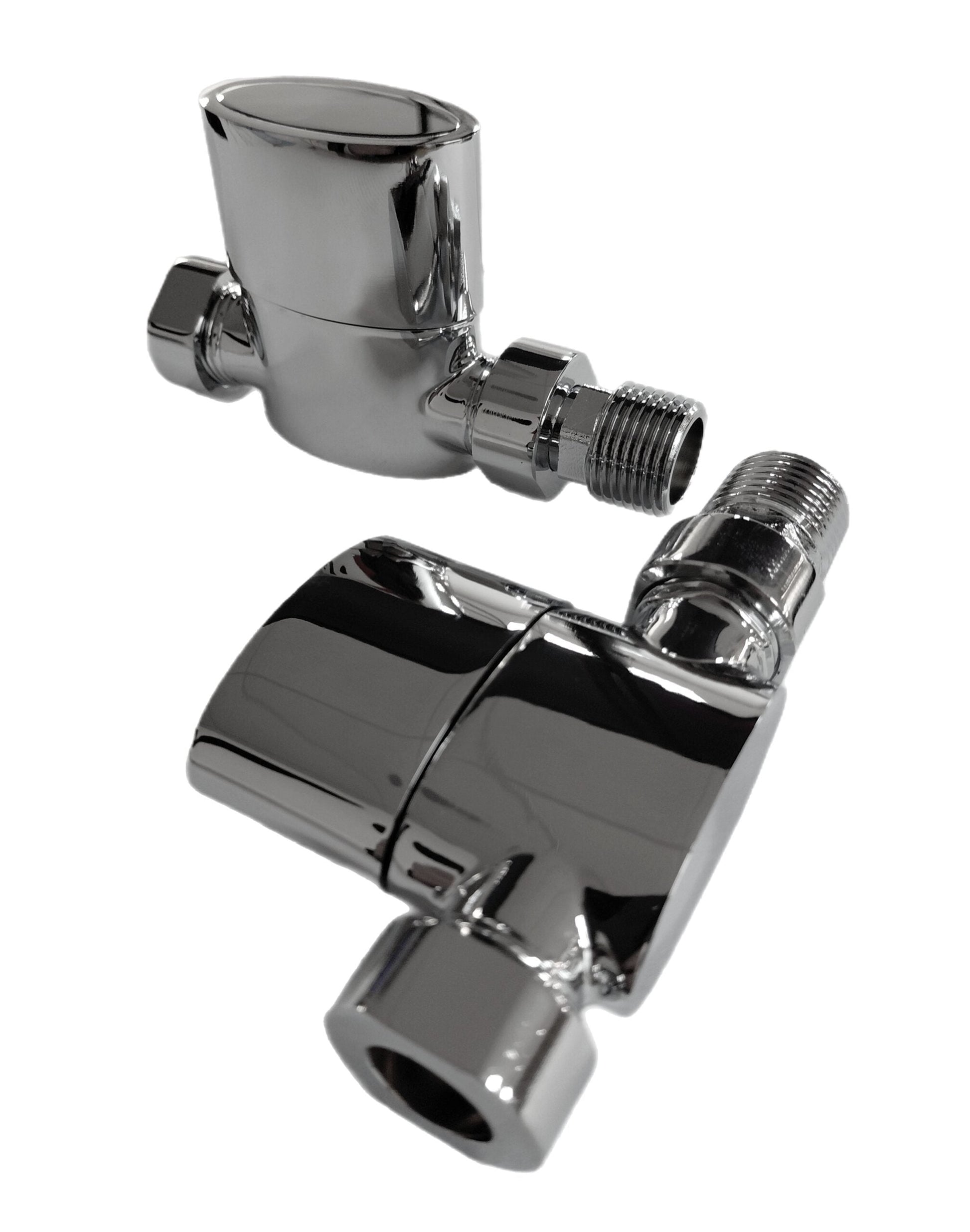 Aspen Radiator Valve Straight 15mm (Pair)