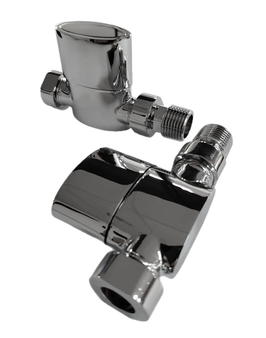 Aspen Radiator Valve Straight 15mm (Pair)