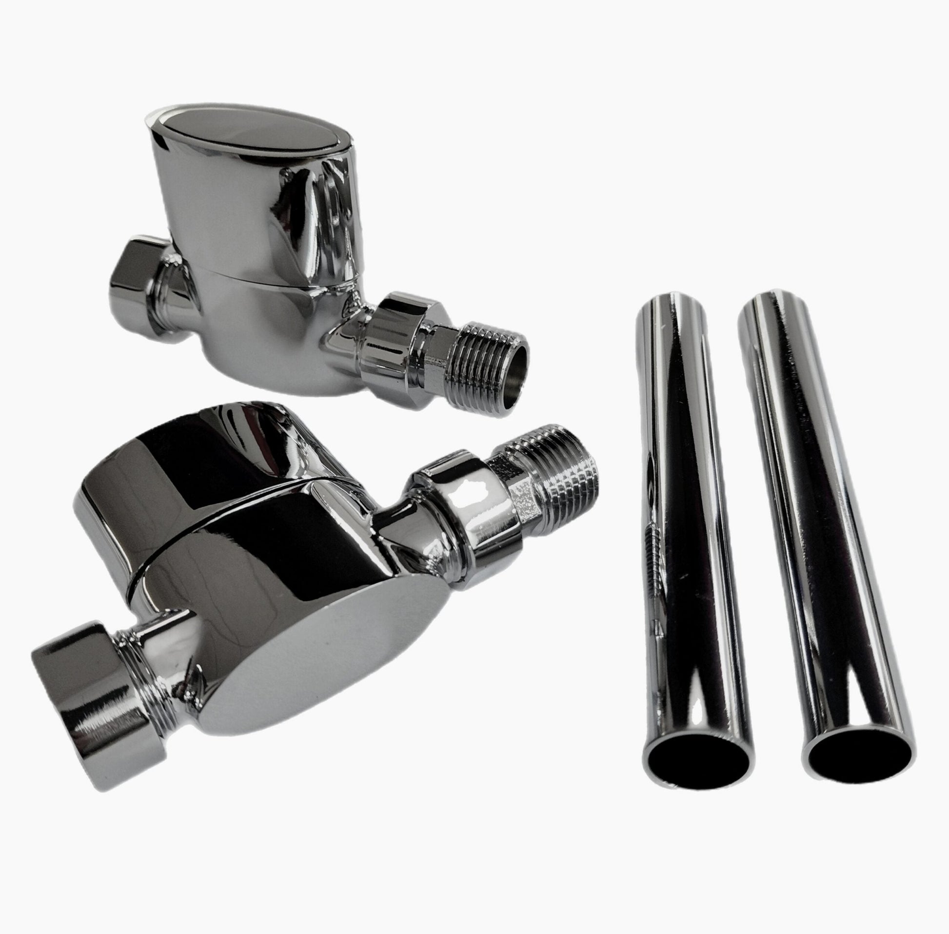 Aspen Radiator Valve Straight 15mm (Pair)