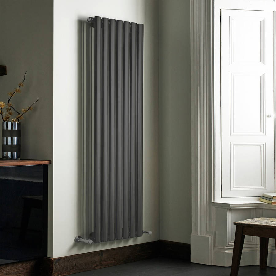Aspen Vertical Double Textured Grey 1800 x 540