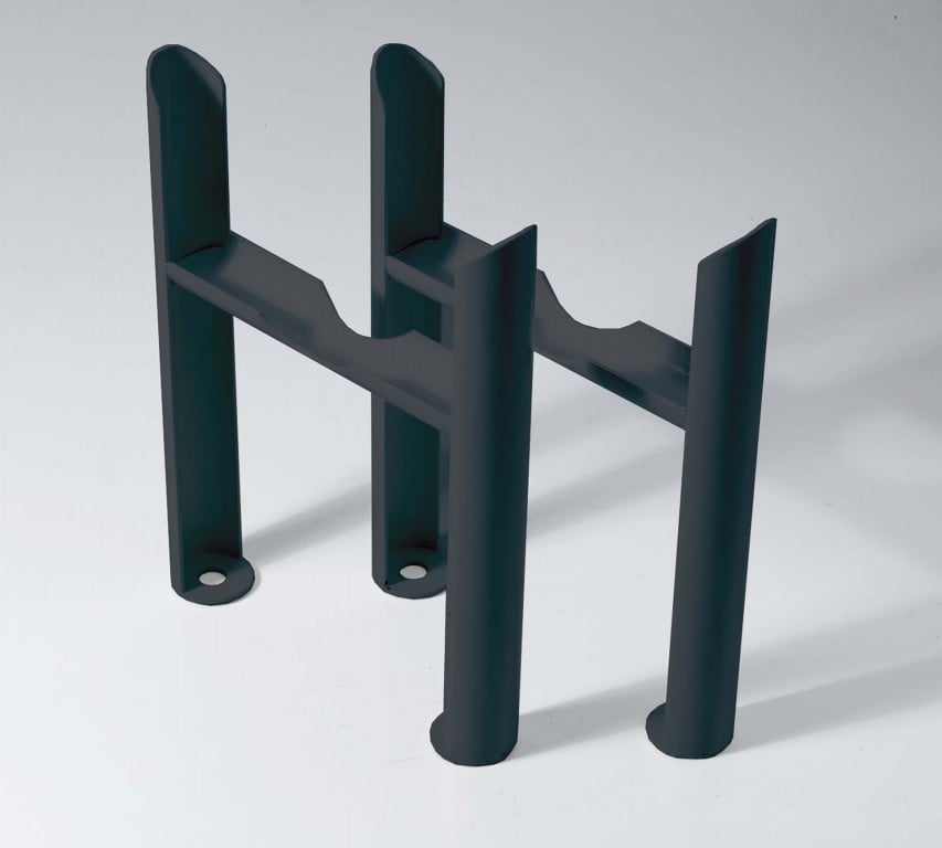 2 column Insertable Feet (pair) Anthracite