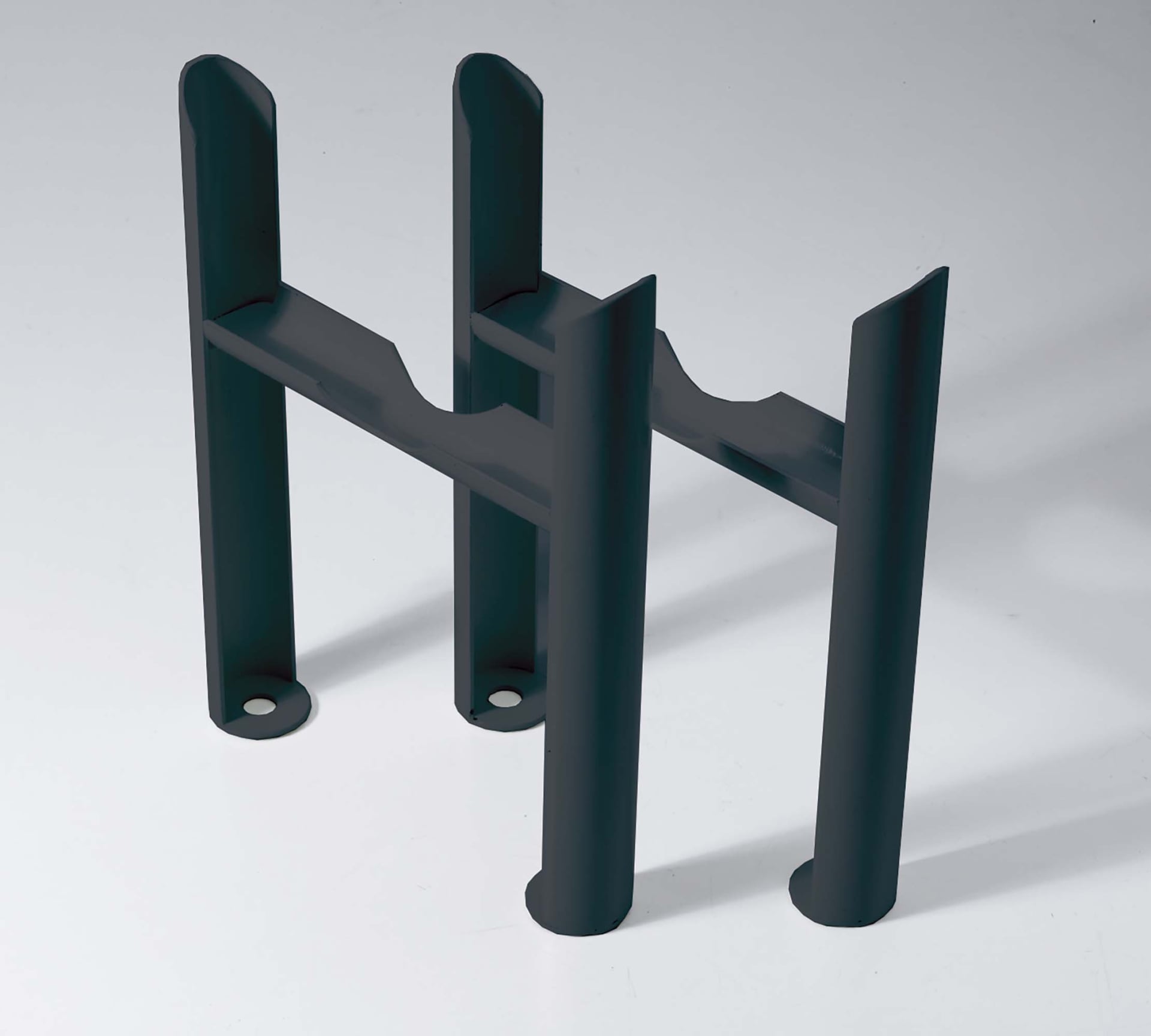 4 column Insertable Feet (pair) Anthracite