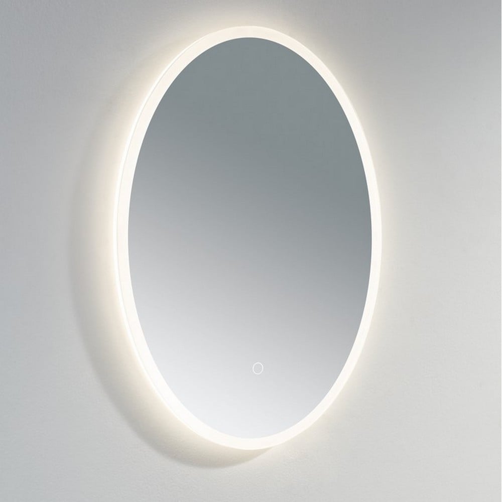 Burleigh 700x500mm Oval with White Acrylic Edge
