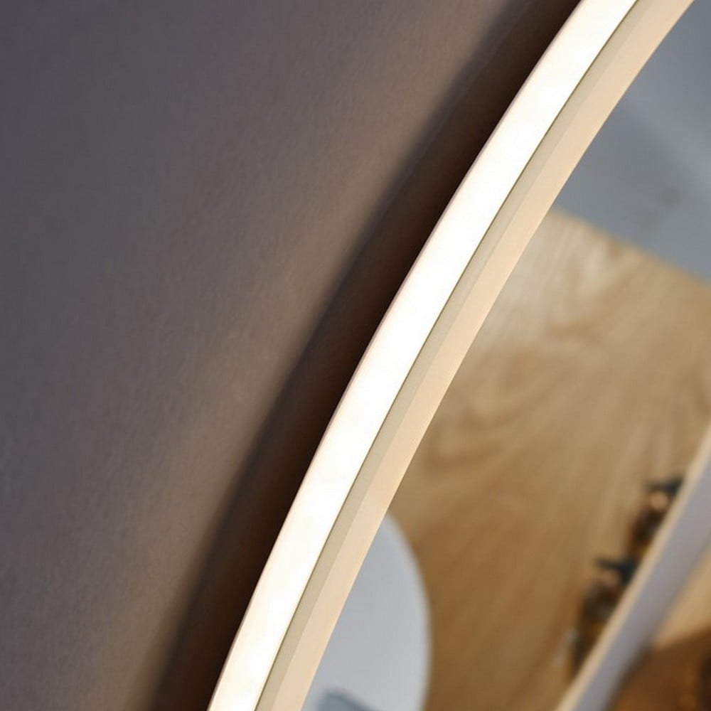 Burleigh 600mm Round with White Acrylic Edge