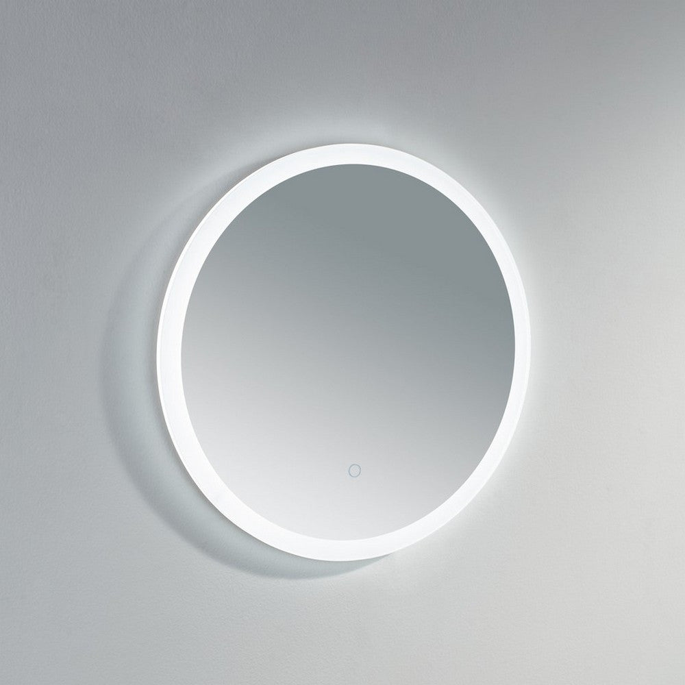 Burleigh 600mm Round with White Acrylic Edge