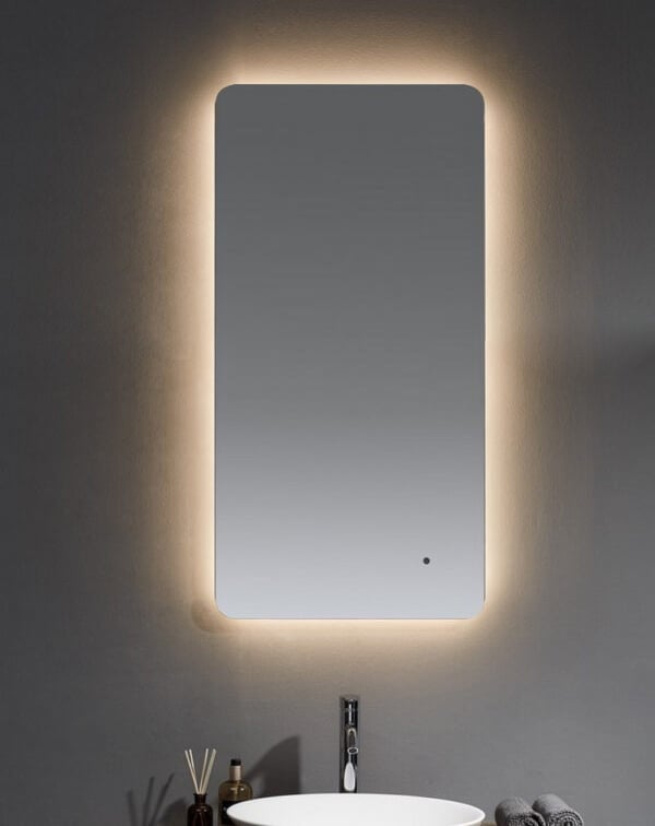 Calcot 600x1200mm Back Lit - Frameless